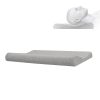 Low-Profile Memory Foam Pillow, Single Size, Memory Foam Core, Adult-Sized, Long, Low-Profile, Cervical Spine Support Pillow, Single