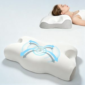 Adult Cervical Pillow (Cross-Border Exclusive): Slow-Rebound Memory Foam, Zero-Pressure Neck Support, Aids Sleep, Removable Cover, Same as Hotel Quality, Drop Shipping Available