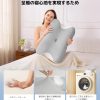 1 (7) Low-rebound neck pillow with adjustable height to relieve shoulder stiffness; straight-neck, side-sleeping pillow; anti-snoring; washable pillowcase