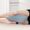 Memory Foam Slow-Rebound Leg Pillow for Pressure Relief: Pregnancy Side Sleeping Leg Pillow for Bed Use, Single Size