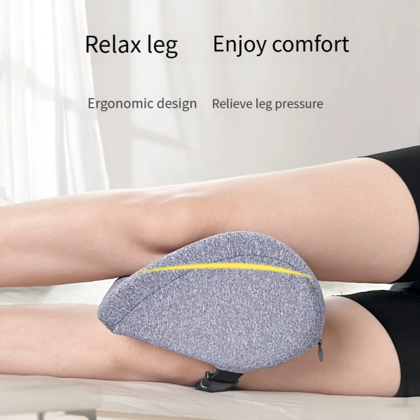 Memory Foam Pressure-Relieving Leg Pillow for Pregnancy, Side Sleeping Leg Pillow, Bed Pillow, Side Sleeping Leg Pillow, Leg Support Pillow, Single Size
