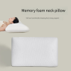 Memory Foam Pillow for Home Use: Single-Size, Space-Grade Slow-Rebound Memory Foam Core, Adult Pillow, Cervical Support Pillow