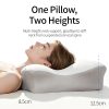 Memory Foam Pillow Special for Sleeping on the Side of High and Low Pillows to Relieve Pressure and Protect Neck for Adults