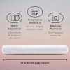 4 Adjustable Pregnancy Pillow with Memory Foam and Washable Pillowcase—Body Pillow for Side Sleeping and Pregnancy