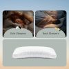 5 Cooling Pillow, Shredded Foam Memory Foam Pillow, Bamboo Fiber Pillow, Pillow for Back, Side, and Stomach Sleeping