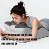 Memory Foam Pillow for Prone Sleeping, Bed Use, Phone Use, and More—Multifunctional Prone Pillow, Bedside Cushion, and Backrest