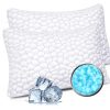 O1CN01Sw1ruG2I9Lq5FOHrK_!!2816569243-0-cib Single-sided cooling pillow, shredded foam memory foam pillow, bamboo fiber pillow, pillow for sleeping on your back, side, or stomach, memory foam pillow