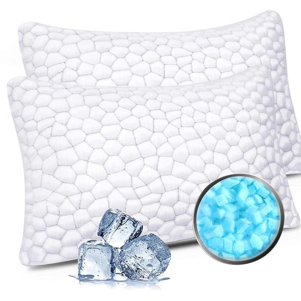 O1CN01Sw1ruG2I9Lq5FOHrK_!!2816569243-0-cib Single-sided cooling pillow, shredded foam memory foam pillow, bamboo fiber pillow, pillow for sleeping on your back, side, or stomach, memory foam pillow