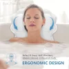 Bathtub Pillow, Non-Slip Mat, Bathing Accessories, Cushion, Backrest, Bathing Headrest, Shower Headrest, Massage Pillow