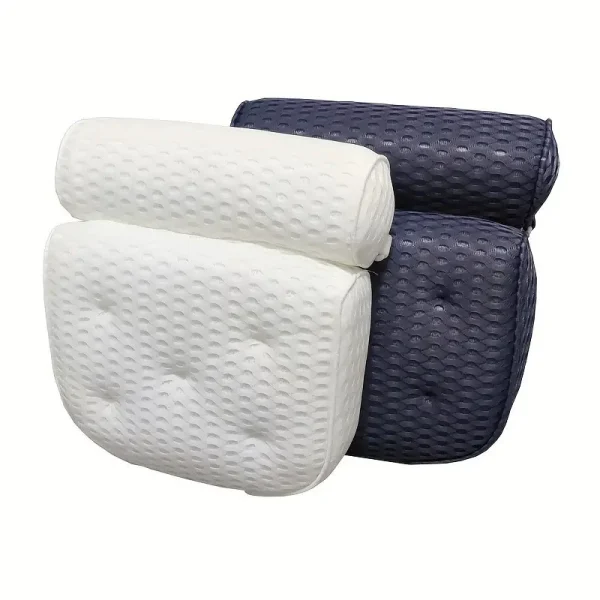 O1CN01a7Ydon2I9Lpi4NgEO_!!2816569243-0-cib.jpg_ Bathtub Pillow: 3D Mesh Bath Pillow with Suction Cups—Non-Slip and Washable—Ideal for Bathrooms, Showers, and Spas