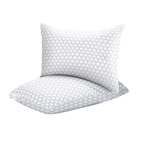 Memory foam pillow, cooling pillow, adjustable straps for sides and back, washable pillowcase, neck support, high resilience
