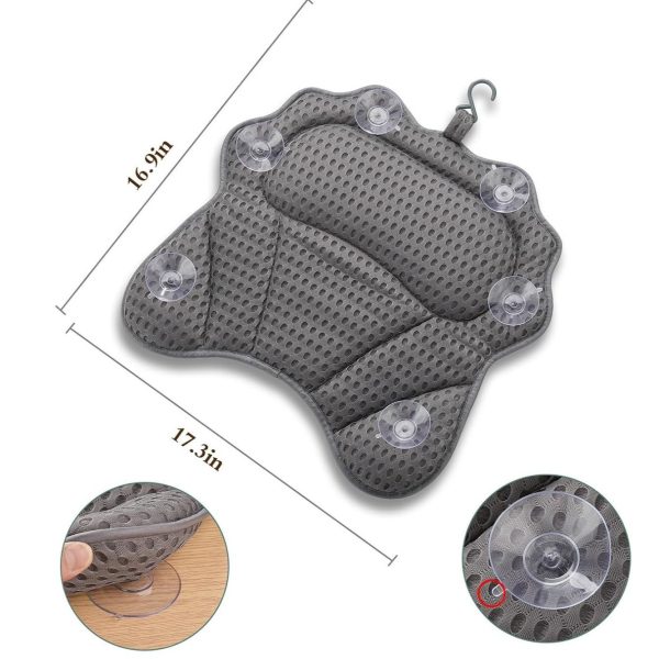 O1CN01zMAe3e2I9LpjjV76W_!!2816569243-0-cib New Bath Tub Cushion with Pillow and Suction Cups – Cross-Border Exclusive for Hotel Bathrooms – Non-Slip Bath Tub Mat