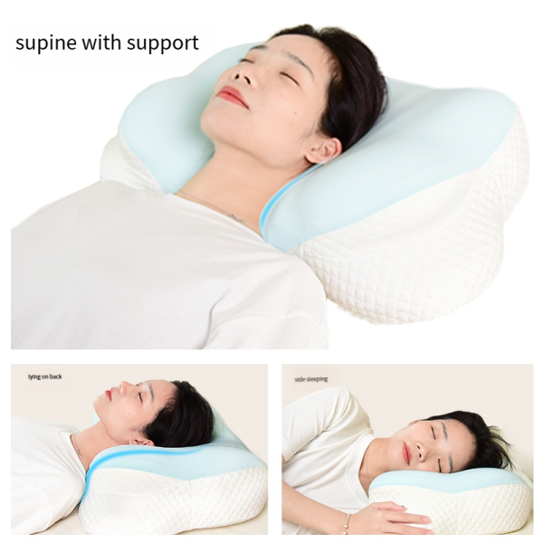 主图 Memory Foam Pillow, Slow-Rebound Cloud Memory Foam Pillow, Neck Support Pillow, Butterfly Pillow, Deep Sleep Cervical Pillow, Single Deep Sleep Pillow
