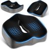 主图1 Memory Foam Cushion, Butt-Shaping Office Chair Cushion, Computer Chair Cushion, Non-Slip Car Seat Cushion, Cushion for Long Hours of Sitting
