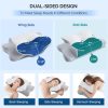 主图2 Memory Foam Pillow, Slow-Rebound Neck Support Pillow, Butterfly-Shaped Pillow, Single-Size Pillow with Adjustable Height, Ergonomic Memory Foam