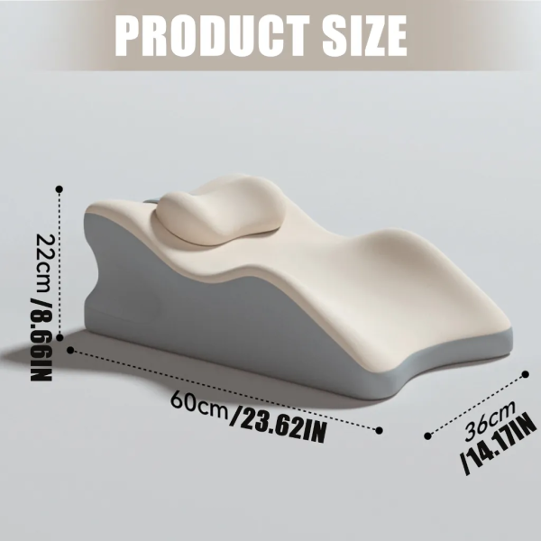 Memory Foam Pillow for Prone Sleeping, Bed Use, Phone Use, and More—Multifunctional Prone Pillow, Bedside Cushion, and Backrest