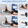 Ergonomic Adjustable-Height Neck Support Memory Foam Pillow