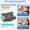 Ergonomic Adjustable-Height Neck Support Memory Foam Pillow