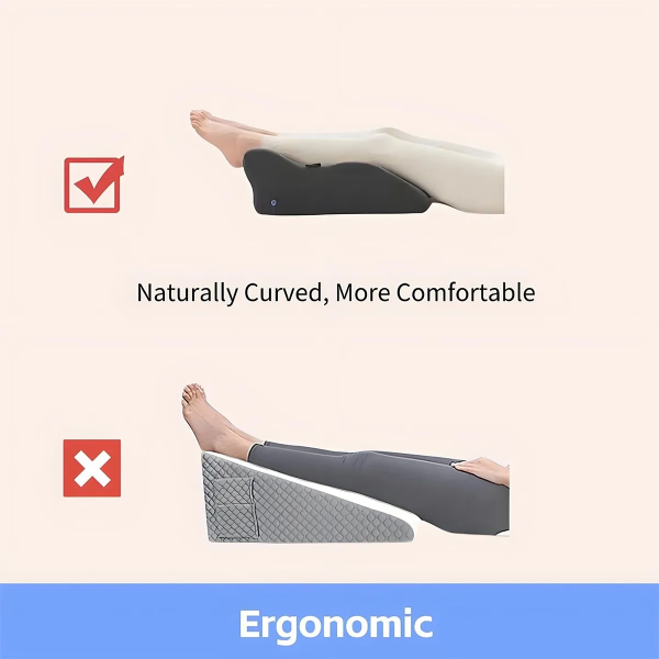 主图6 Multifunctional Pillow: Pressure-Relief Footrest, Pregnancy Leg Elevation Pillow, Footrest, Bed Pillow, and Prone Sleeping Pillow