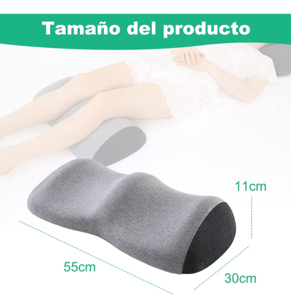 Memory Foam Footrest, Leg Pillow, Leg-Shaping Pillow, Pregnancy Bed Pillow, Leg-Elevating Pillow, Leg Support Pillow, Elevating Cushion
