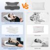 Ergonomic Adjustable-Height Neck Support Memory Foam Pillow