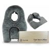 Wholesale: A pillow designed for stomach sleepers that promotes easy breathing and ensures a restful night's sleep; suitable for those with retinal detachment.