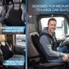 Car Lumbar Support Memory Foam Pillow | Ergonomic Car Backrest Cushion | Washable Pillowcase