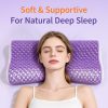 Wholesale Neck Friend Purple TPE Air Pillow - Neck Pillow for Sleep, Breathable, Soft, for Home Use