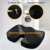 12 cushions U-shaped memory foam seat cushion, office seat cushion, pressure-relieving cushion for prolonged sitting, hemorrhoid relief cushion, student seat cushion, butt cushion