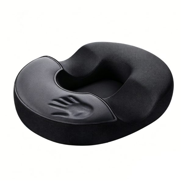 2 Extra-large memory foam seat cushions suitable for recliners, wheelchairs, office chairs, and car floor mats