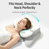 Neck Support Pillow, Butterfly-Shaped Pillow, Slow-Rebound Pillow, Specialized Cervical Support Pillow, Deep Sleep Memory Foam Side-Sleeping Pillow, Adjustable Height Soft Pillow