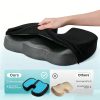 Anti-slip Orthopedic Gel Memory Foam Coccyx Cushion for Coccyx Pain – Office Chairs and Car Seats – Wholesale