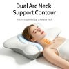3 Ergonomic Neck Pillow, Neck Support, Back Support, Memory Foam Pillow, Side Sleeping Pillow, Cervical Pillow, Home Use, Adults