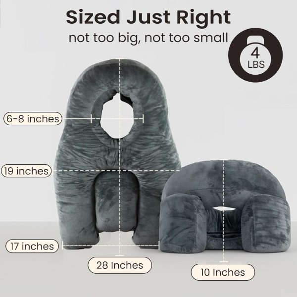 Wholesale: A pillow designed for stomach sleepers that promotes easy breathing and ensures a restful night's sleep; suitable for those with retinal detachment.