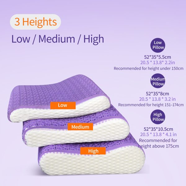 Wholesale Neck Friend Purple TPE Air Pillow - Neck Pillow for Sleep, Breathable, Soft, for Home Use