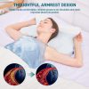 4 Ergonomic Memory Foam Pillow with Slow-Rebound Butterfly Design, Neck Support, Side Sleeping Pillow, Adjustable Height, Non-Sagging Pillow