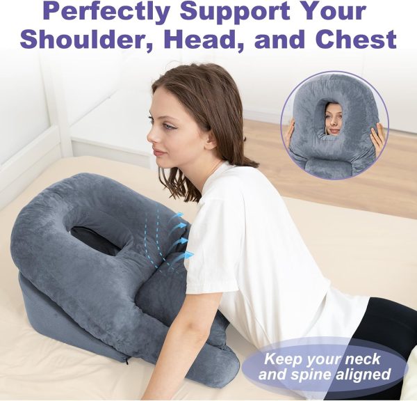 Wholesale Memory Foam Ergonomic Pillow: Designed Specifically for Side Sleepers to Provide Neck Support for Home Use