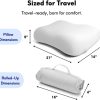 5 Memory foam neck pillow—ideal for travel and sleep, suitable for side and back sleepers, low-profile design