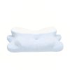 5 Ergonomic Memory Foam Pillow with Slow-Rebound Butterfly Design, Neck Support, Side Sleeping Pillow, Adjustable Height, Non-Sagging Pillow