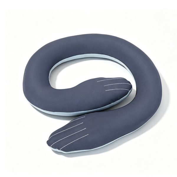Versatile Spiral Travel Pillow / Office Nap Pillow / Memory Foam Pillow / Cervical Support U-Shaped Pillow