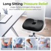 5 All-Season Memory Foam Office Seat Cushion for Prolonged Sitting, Thickened Coccyx Cushion for Students, Wholesale for Cars
