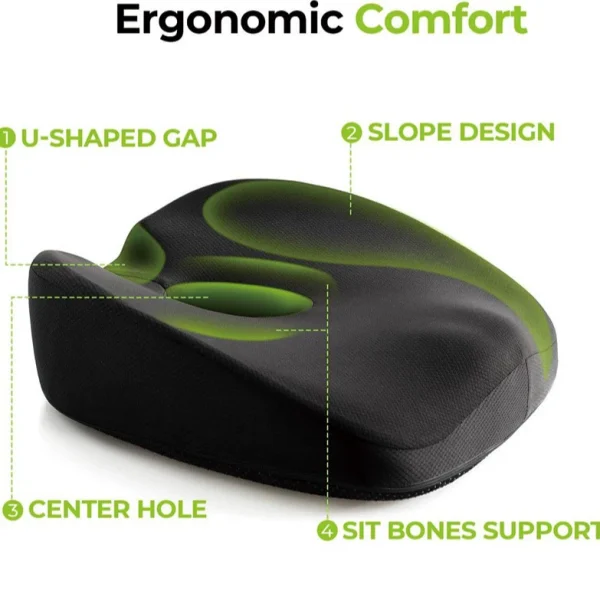 O1CN0108akRU2I9Lt0S5Nk7_!!2816569243-0-cib.jpg_ All-Season Memory Foam Office Seat Cushion for Prolonged Sitting, Thickened Coccyx Cushion for Students, Wholesale for Cars