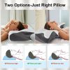 Amazon Best-Seller: Butterfly-Shaped Pillow, Neck Support Pillow, Memory Foam Pillow, Slow-Rebound Pillow, Hotel-Quality Zero-Pressure Pillow Core, Cervical Spine Pillow
