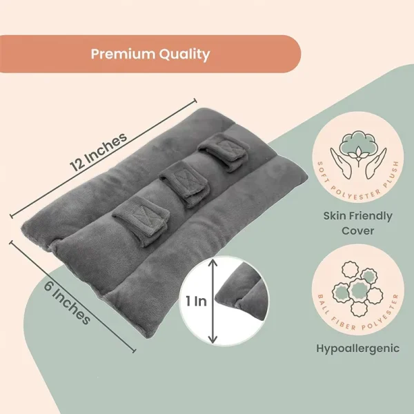Support pillow for post-mastectomy, car seatbelt pillow, chemotherapy port pillow