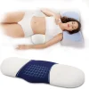 Lumbar Pillow: Ergonomic Memory Foam Sleep Pillow with Removable Cover