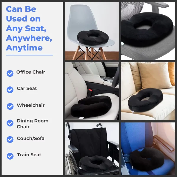 O1CN011FhGD11s7MEa5rUiC_!!2220254235719-0-cib.jpg_ Memory Foam Seat Cushion: Slow-Rebound Memory Foam Car and Office Cushion—Comfortable and Breathable