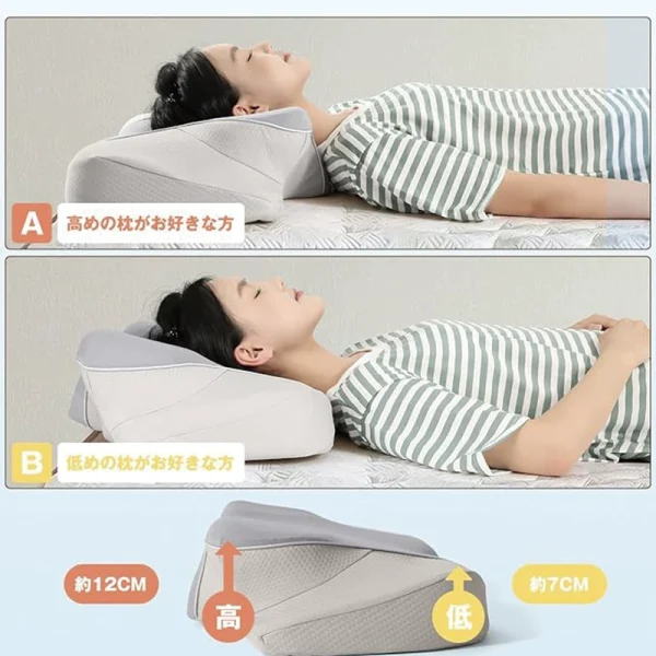 O1CN011fNC0z2I9Lt0HqlPD_!!2816569243-0-cib.jpg_ Memory Foam Pillows: Slow-Rebound Memory Foam, Non-Sagging, Neck Support, Butterfly-Shaped, Cervical Support, Sleep-Aid Pillows – Wholesale