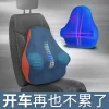 Office Cushion, Removable and Washable Lumbar Support Cushion, Memory Foam Slow-Rebound Pillow Core, Lumbar Support Cushion for Prolonged Sitting