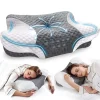 O1CN012Ef36P2I9LtpbVKJm_!!2816569243-0-cib.jpg_ Memory Foam Cervical Pillow (Low Profile), Butterfly-Shaped Adult Pillow Insert, Adjustable Orthopedic Pillow, Breathable Sleep Pillow Cover