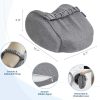 Side Pillow, Cooling Knee Pillow, Memory Foam Leg Pillow, Ergonomic Leg Pillow, Gray
